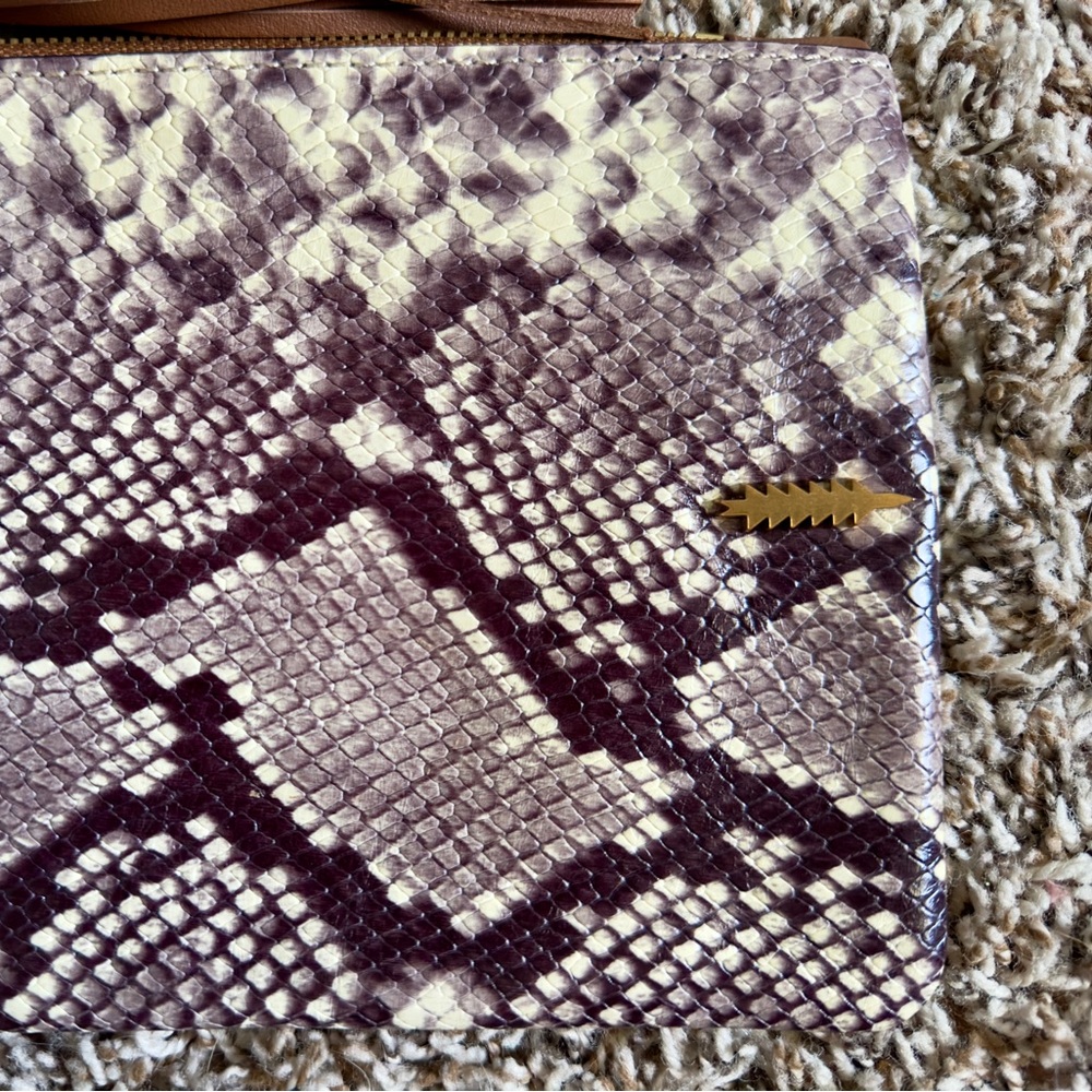 Thacker Snake-Print Wristlet - image 2